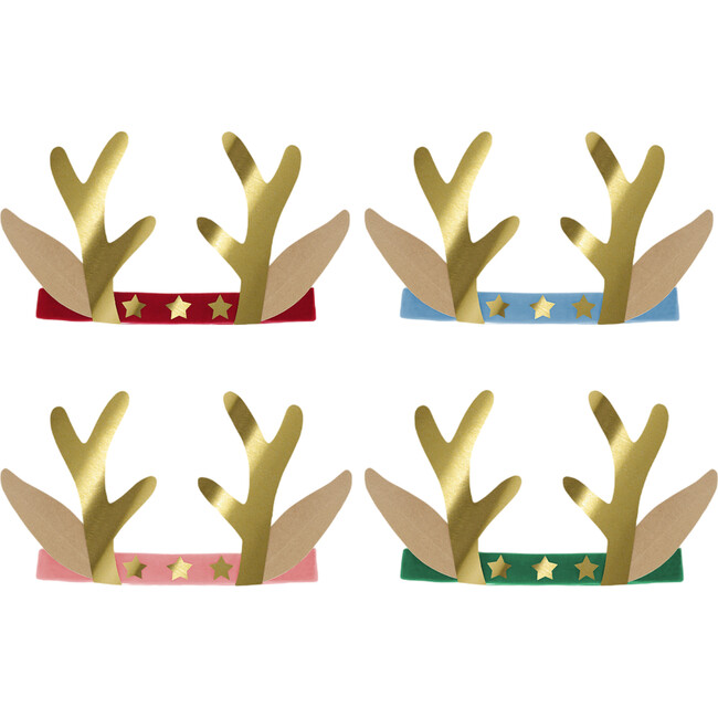 Velvet Antler Headbands - Hair Accessories - 1