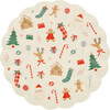 Jolly Christmas Melamine Large Plate - Party - 1 - thumbnail