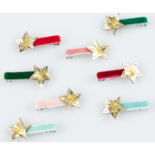 Gold Star Hair Clips - Hair Accessories - 2