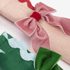 Velvet Napkin Bow Napkin Rings - Party Accessories - 4 - thumbnail