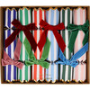 Stripe Velvet Bow Crackers - Party Accessories - 1 - thumbnail