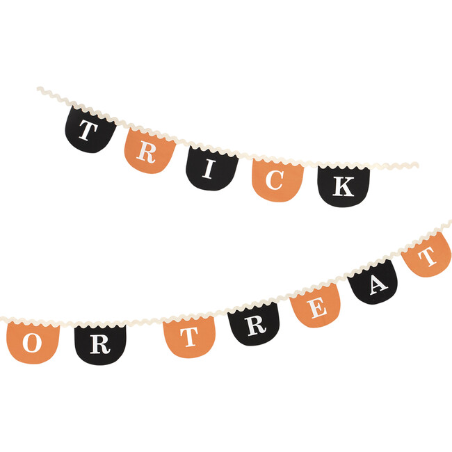 Trick Or Treat Fabric Garland - Decorations - 1