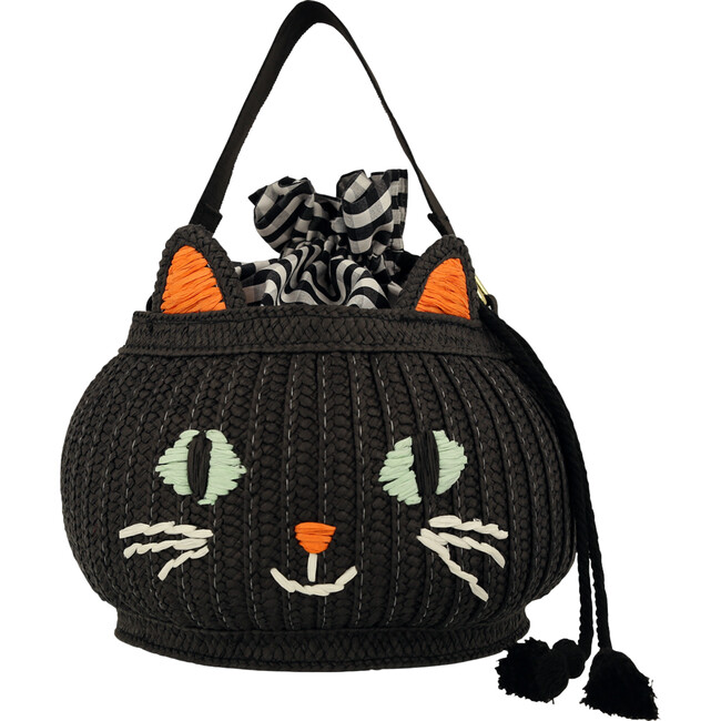 Trick Or Treat Cat Basket Bag - Trick or Treat Baskets - 1