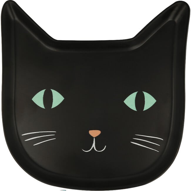 Melamine Cat Plate - Party - 1