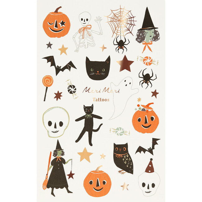It's Halloween! Temporary Tattoos - Favors - 1