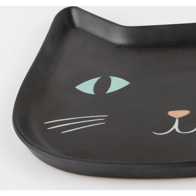 Melamine Cat Plate - Party - 3