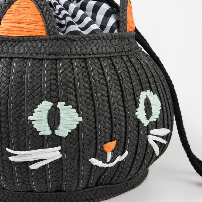 Trick Or Treat Cat Basket Bag - Trick or Treat Baskets - 4