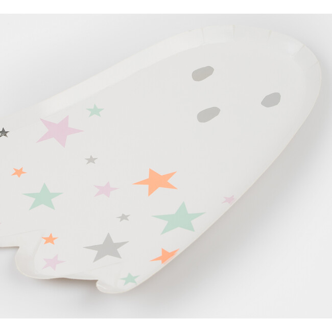 Ghost With Stars Plates - Party - 3