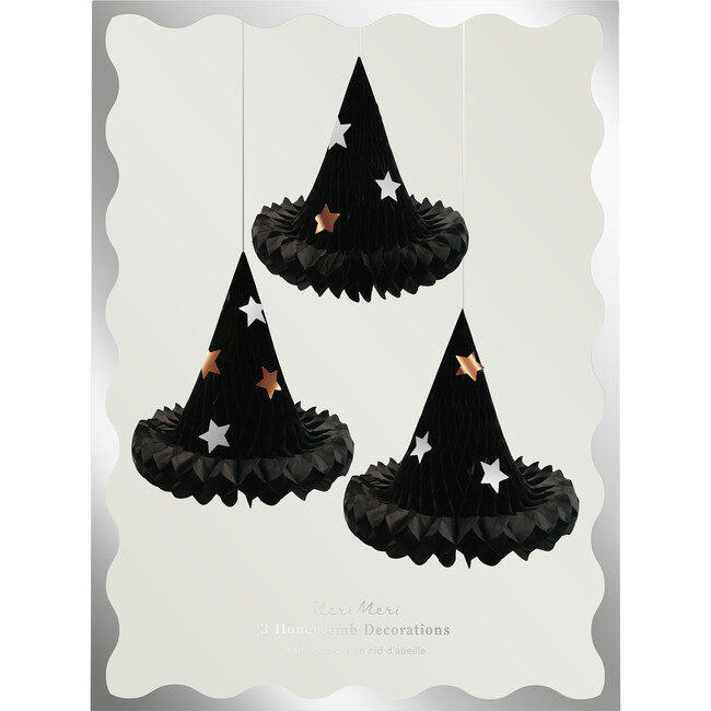 Honeycomb Witch Hat Decorations - Decorations - 3