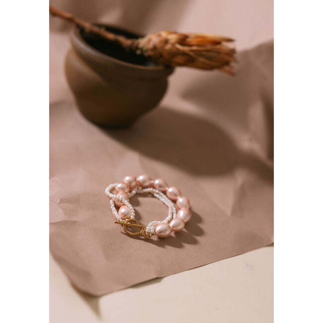 Women's Emma Multi Bracelet, White