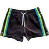 Eddie Swim Trunks, Black - Swim Trunks - 1 - thumbnail