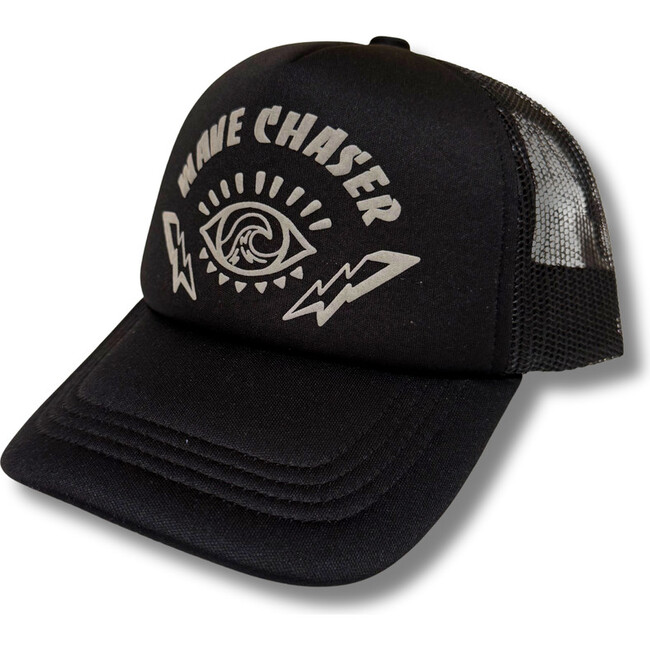 Toddler Foam Trucker Snapback, Black