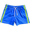 Eddie Swim Trunks, Blue - Swim Trunks - 1 - thumbnail
