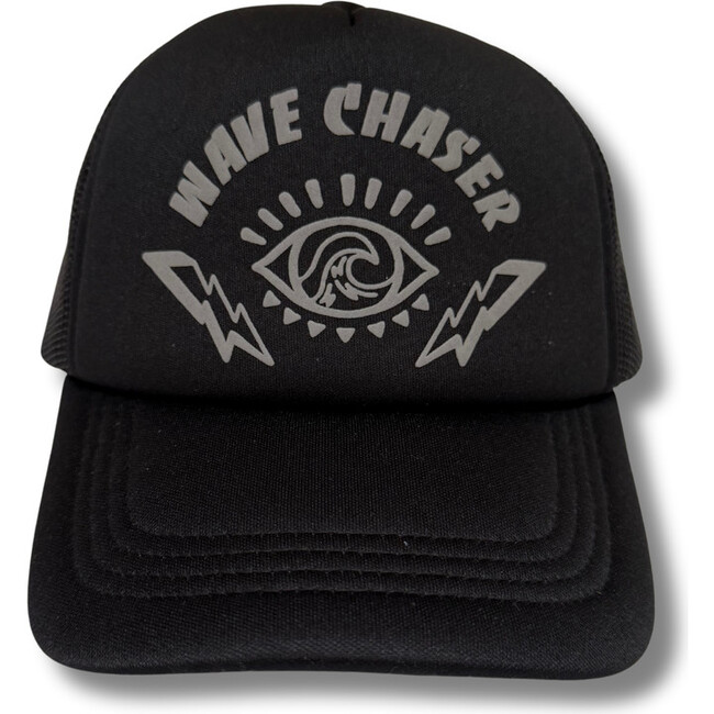 Toddler Foam Trucker Snapback, Black