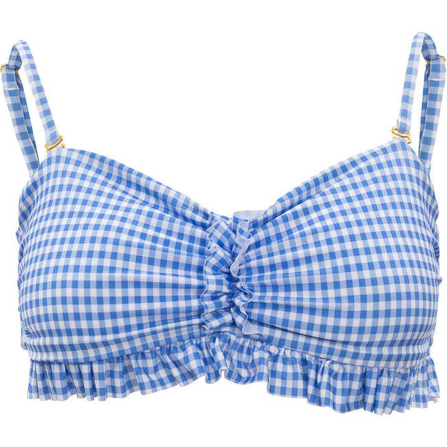 Brandi Bandeau Top in Blakely Gingham
