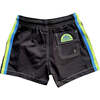 Eddie Swim Trunks, Black - Swim Trunks - 2