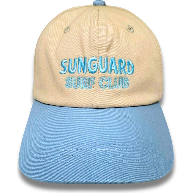 Youth Canvas Strapback, Sand/Blue