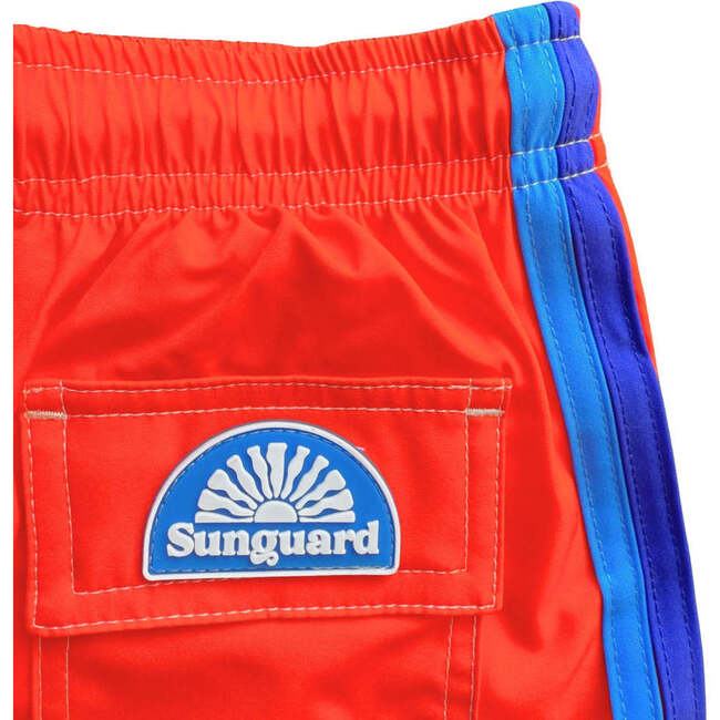 Eddie Swim Trunks, Lava - Swim Trunks - 3