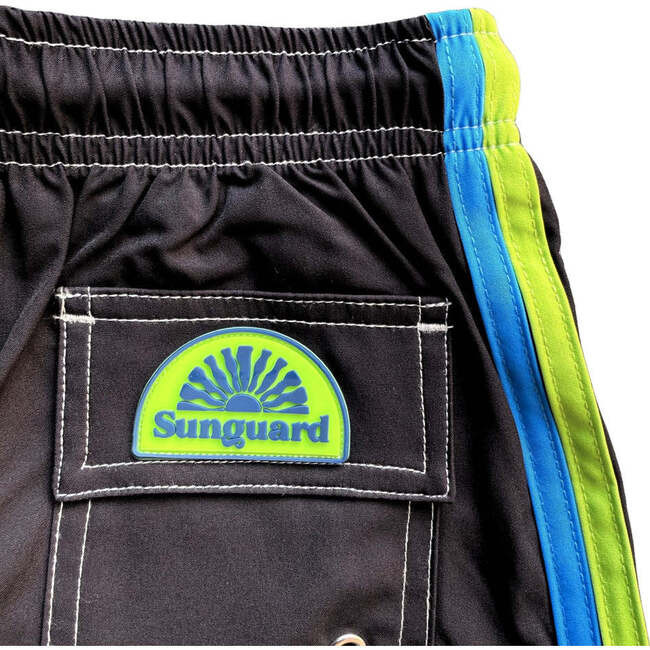 Eddie Swim Trunks, Black - Swim Trunks - 3