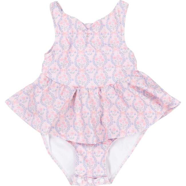 Baby Bitsy Swim Dress in Raquel Pink Floral