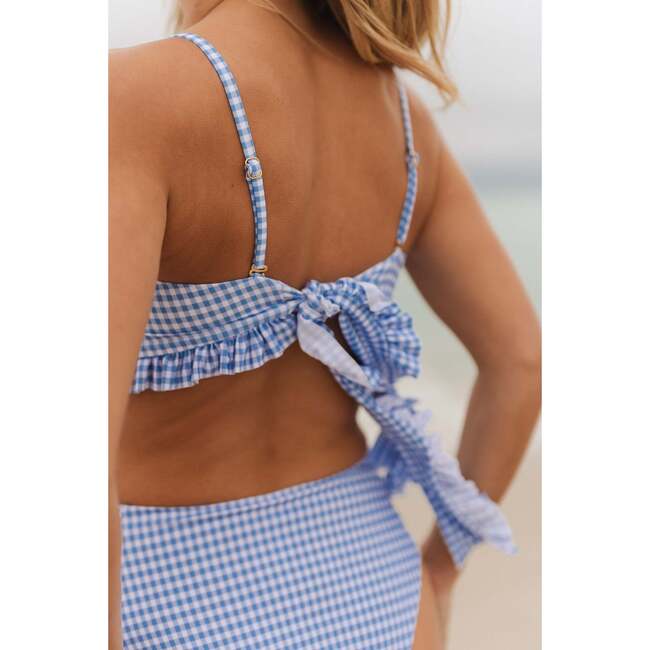 Brandi Bandeau Top in Blakely Gingham - Two Pieces - 4