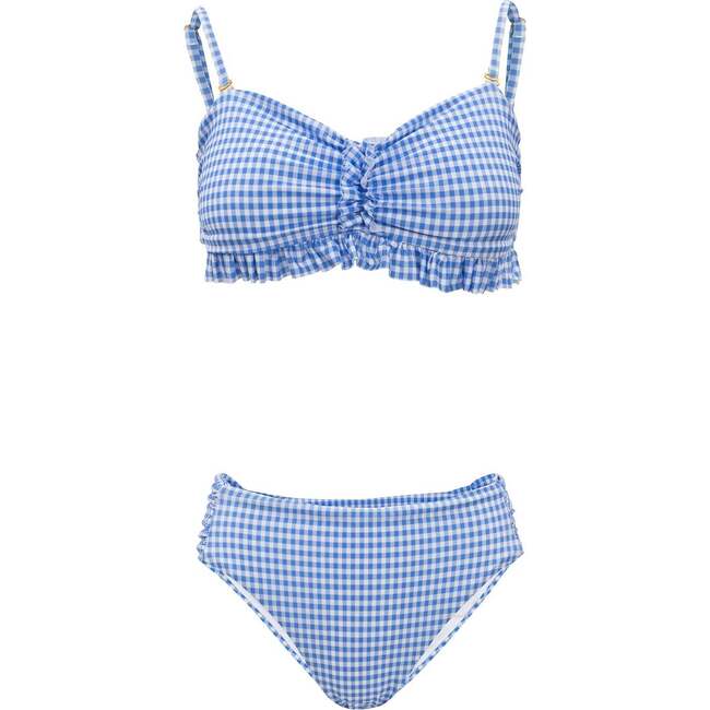 Mid Rise Ruched Bottom in Blakely Gingham - Two Pieces - 6
