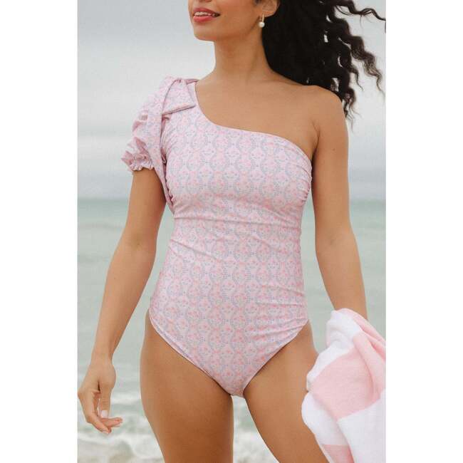 Sailor One Piece in Raquel Pink Floral - One Pieces - 3