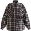 Plaid Flannel Shirt, Gray - Button Downs - 1 - thumbnail