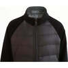 Quilted Zip Jacket, Black - Jackets - 3