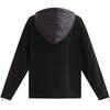 Ribbed Half-Zip Sweater, Black - Sweaters - 4