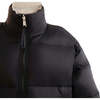 Quilted Puffer Jacket, Black - Jackets - 3