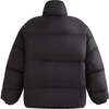 Quilted Puffer Jacket, Black - Jackets - 4