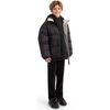 Quilted Puffer Jacket, Black - Jackets - 5
