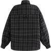 Plaid Flannel Shirt, Black - Button Downs - 4