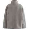 Sherpa Fleece Pullover, Gray - Sweatshirts - 4