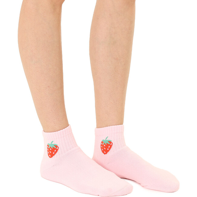 Strawberry Classic Ankle Socks - Socks - 3
