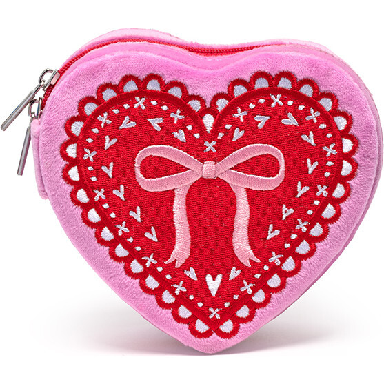 Heart Jewelry Zip Case
