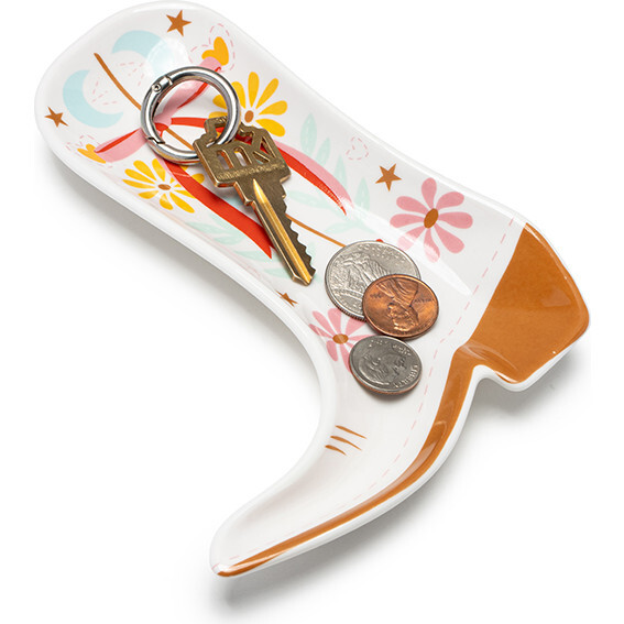 Cowboy Boot Trinket Tray
