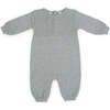Diamond Knit Longall Grey - Rompers - 1 - thumbnail