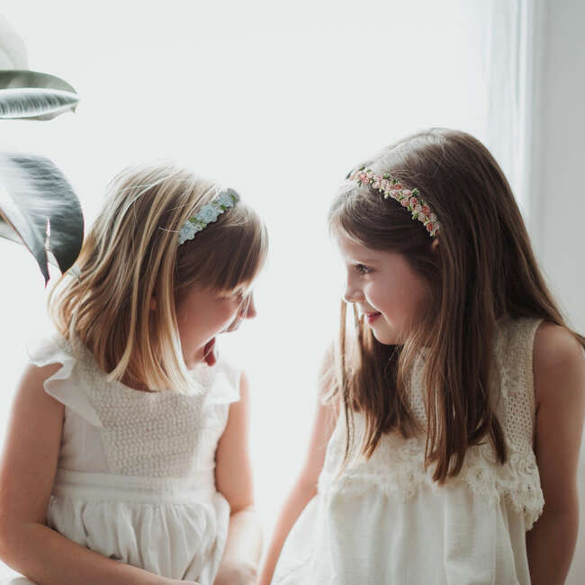 LuluLuvs Blue Floral Crown Headband - Hair Accessories - 2