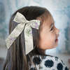 LuluLuvs Classic Bow, Liberty of London Purples Bundle Set - Hair Accessories - 3