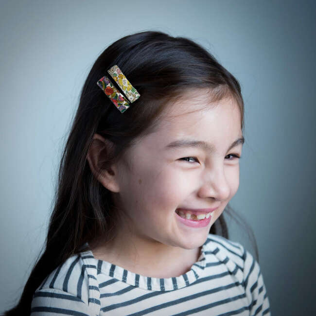 LuluLuvs Liberty Bar Clips, Bundle Set - Hair Accessories - 4