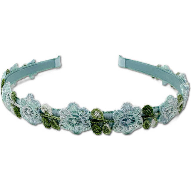 LuluLuvs Blue Floral Crown Headband - Hair Accessories - 4