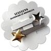 Star Clips, Gray - Hair Accessories - 1 - thumbnail