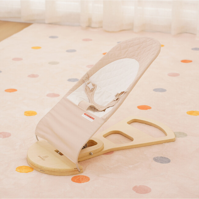 Avenlur Fir | Baby Bouncer | Foldable - Brown/Cream