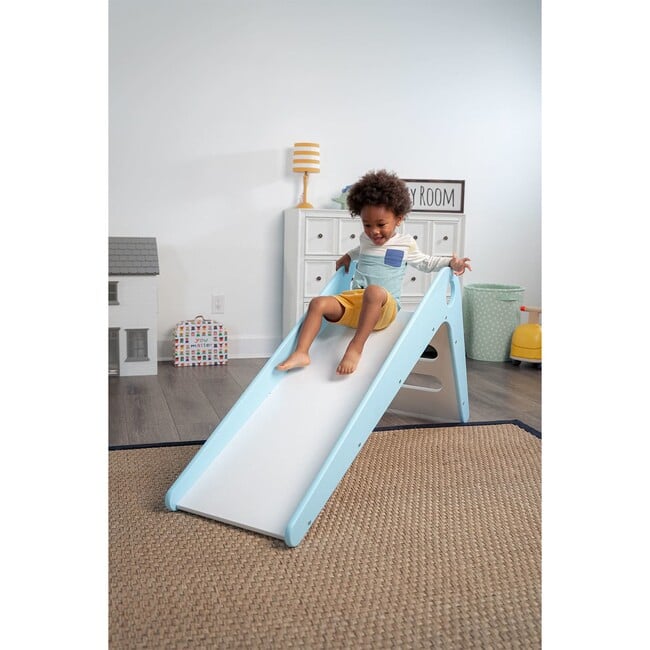Avenlur Manuka | Modern Toddler Slide, Blue