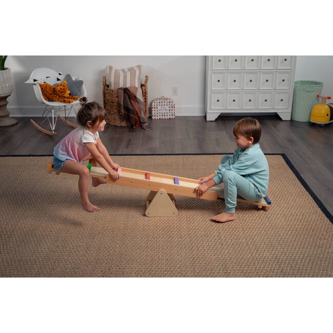 Avenlur Willow | Rainbow Seesaw and Balance Beam