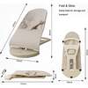Avenlur Fir | Baby Bouncer | Foldable - Brown - Bouncers - 6 - thumbnail