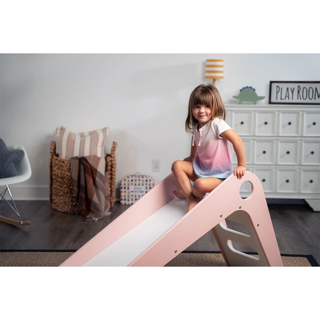 Avenlur Manuka | Modern Toddler Slide, Blue - Activity Gyms - 5