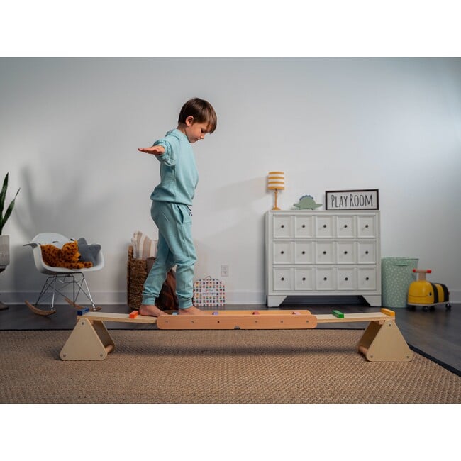 Avenlur Willow | Rainbow Seesaw and Balance Beam - Activity Gyms - 4